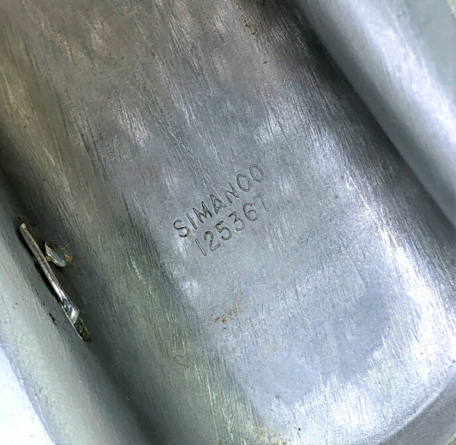 Singer 15 - 90 15 - 91 Sewing Machine Scroll Face Plate w Tension Assembly in Chrome Simanco 125367 - The Old Singer Shop