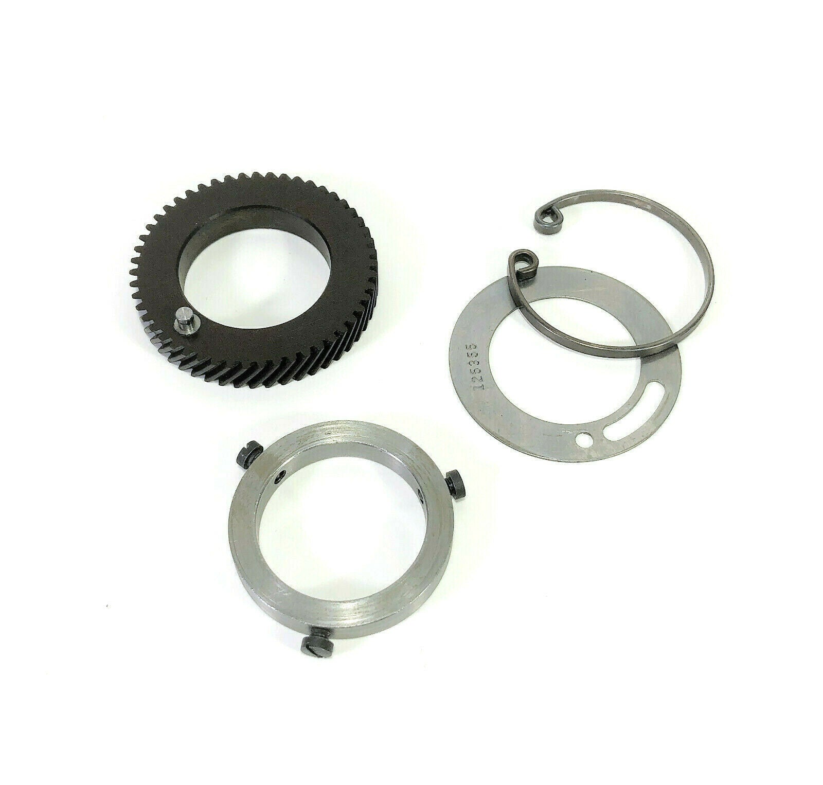 Singer 15 - 91 201 - 2 Sewing Machine Hand Balance Wheel Textolite Gear w Retaining Hardware Simanco - The Old Singer Shop