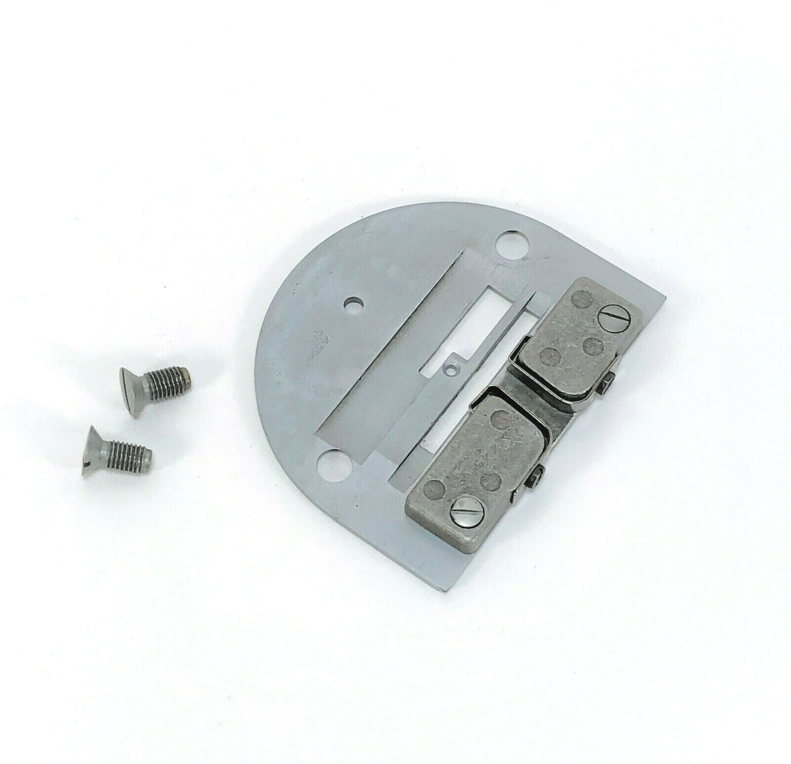 Singer 221 Featherweight Sewing Machine Satin Graduated Throat Needle Plate Simanco 45940 White 221K - The Old Singer Shop