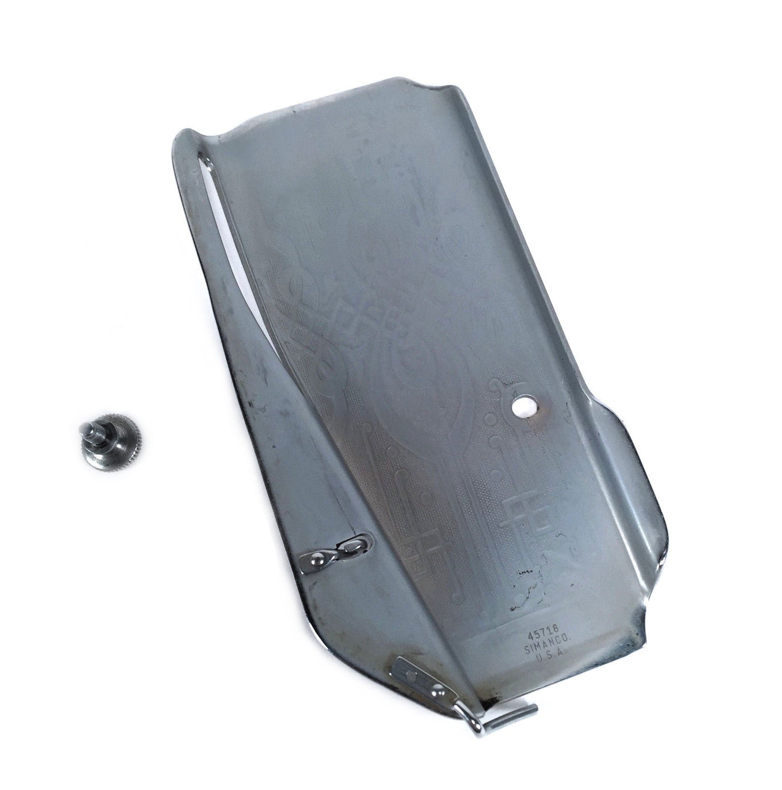 Singer 221 Featherweight Sewing Machine Scroll Face Plate Cover Simanco Part 45718 - The Old Singer Shop