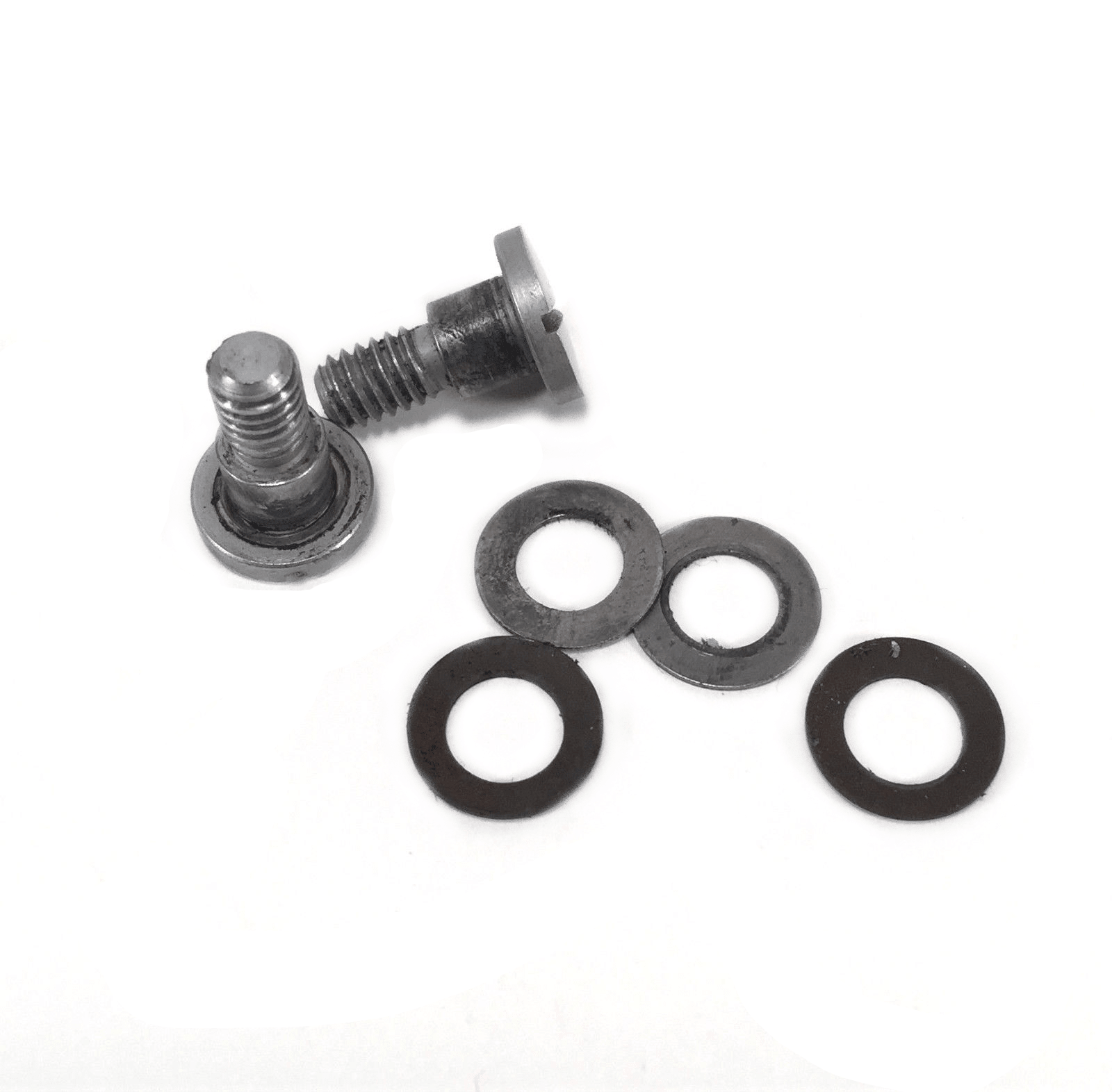 Singer 221 Featherweight Sewing Machine Chrome Extension Bed Screws Simanco 51380 CR - The Old Singer Shop