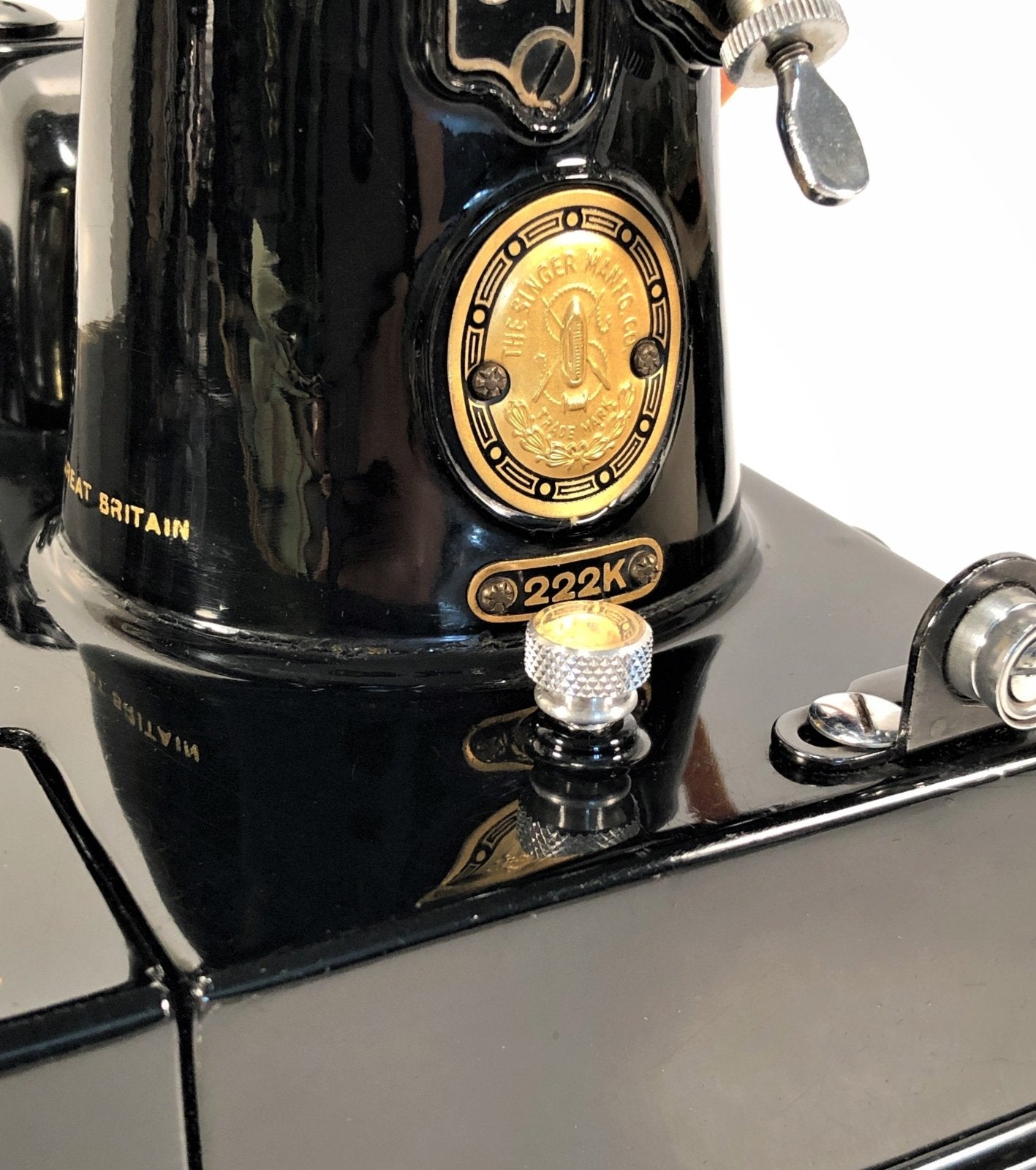 Singer 222K Featherweight Bed Retaining Thumb Screw Replacement Part NEW - The Old Singer Shop