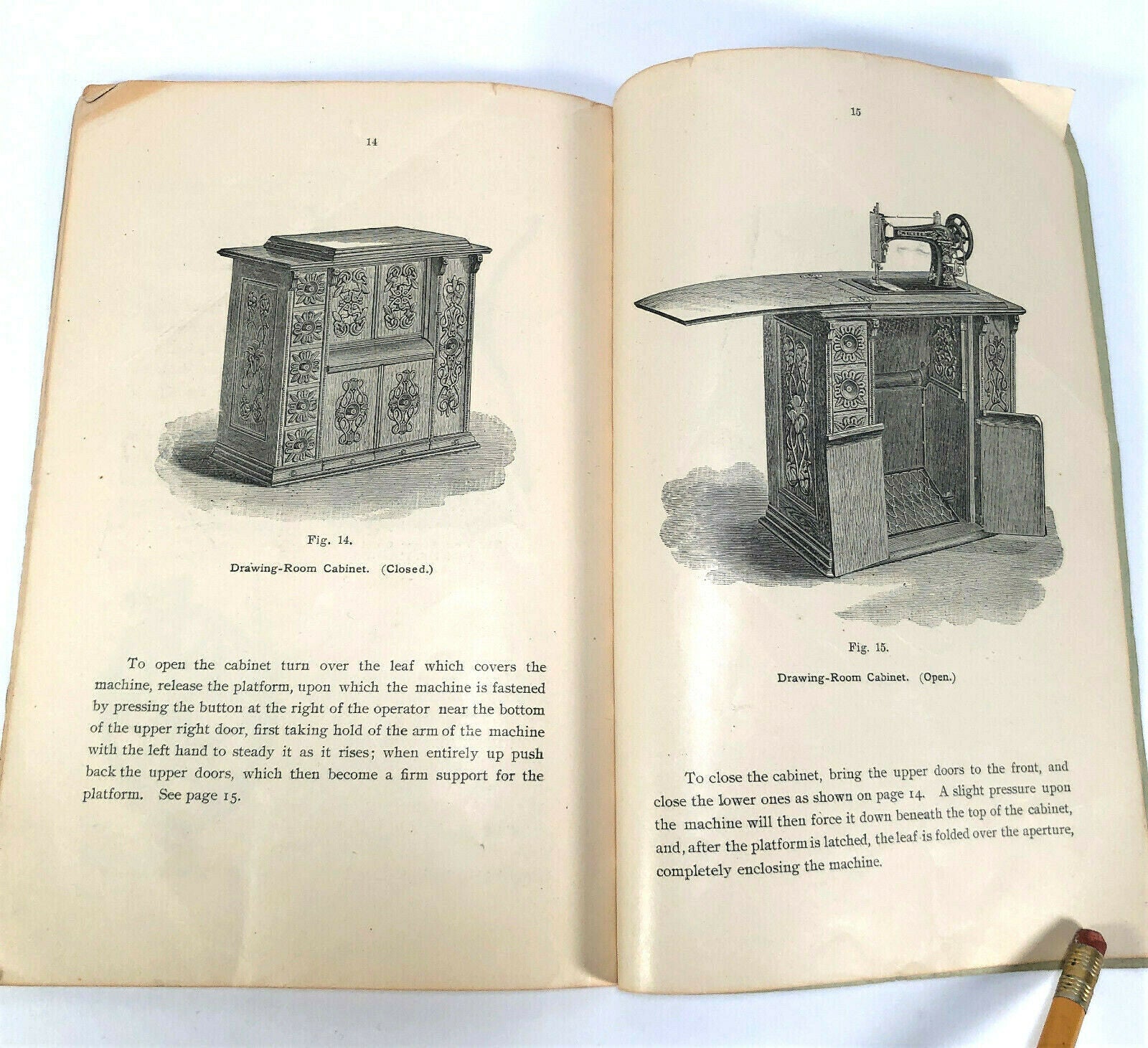 Singer 27 - 4 Treadle Sewing Machine Instruction Manual Original 1903 - The Old Singer Shop
