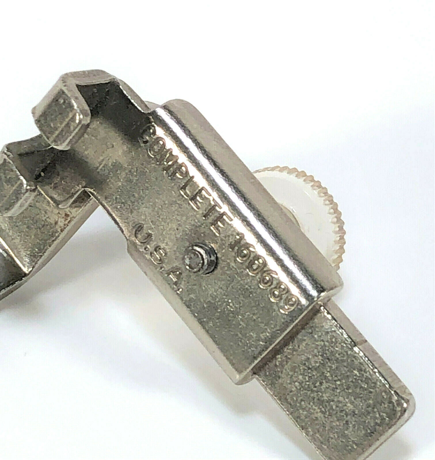 Singer Sewing Machine Slant Shank Wide Zipper Cording Foot Simanco 160689 - The Old Singer Shop