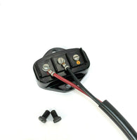 Singer 301 Sewing Machine Terminal Block 3 Pin Prong Plug Power Connector w Wiring Harness Black - The Old Singer Shop