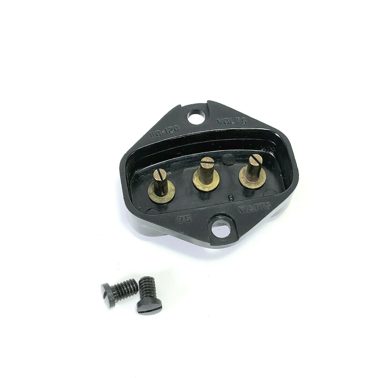 Singer 301 301A Sewing Machine Terminal Block 3 Pin Plug Power Connector Black - The Old Singer Shop