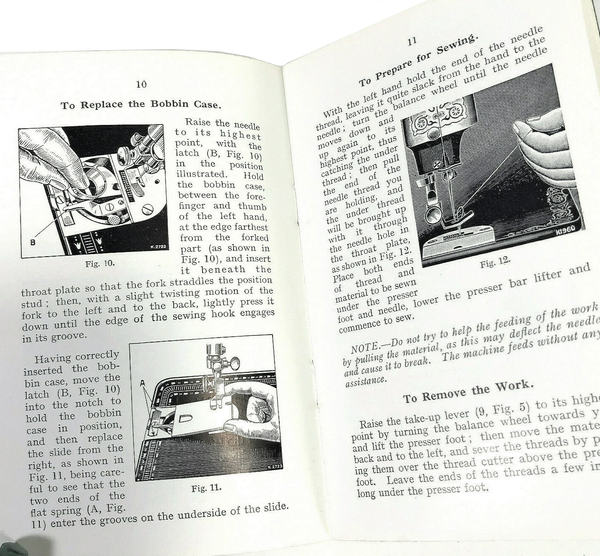 Singer 99 99K Sewing Machine Instruction Manual Vintage Original 1949