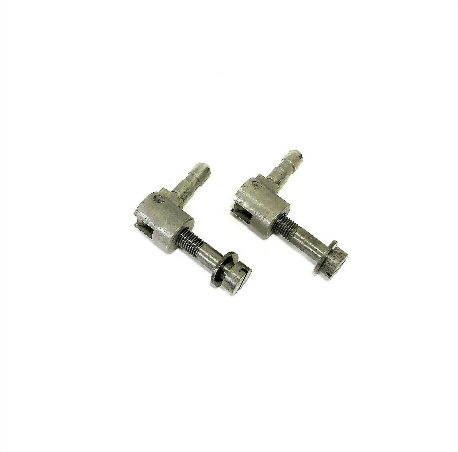 Singer Bentwood Case Head Pin Mounting Hinges Chrome Nickel Finish Simanco 87722 - The Old Singer Shop