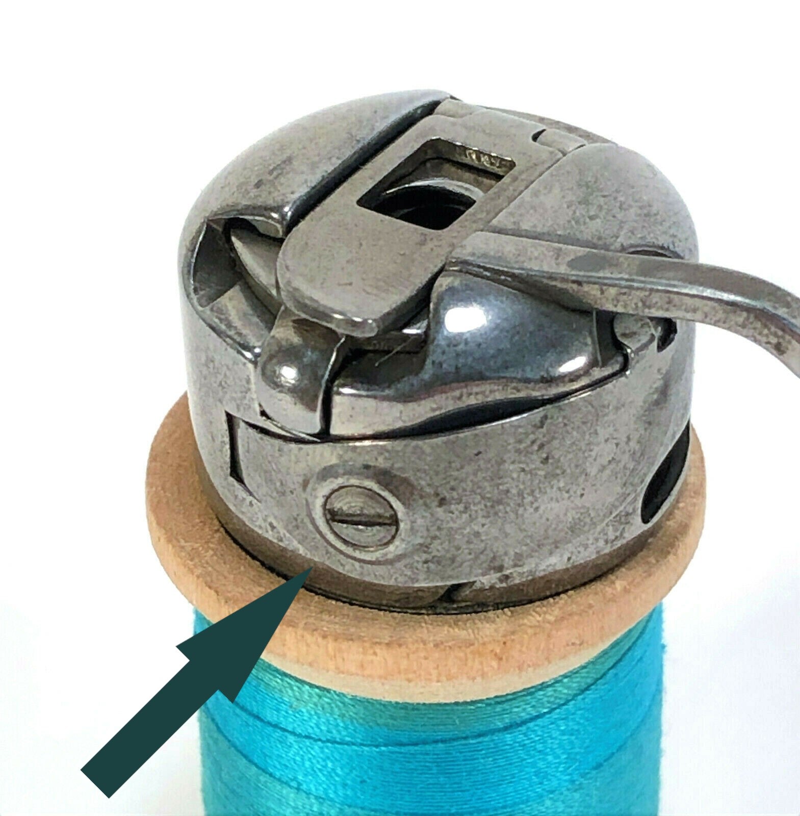 New Singer 15 206 306 319 Sewing Machine Bobbin Case Tension Spring Adjusting Screw 1172 - The Old Singer Shop