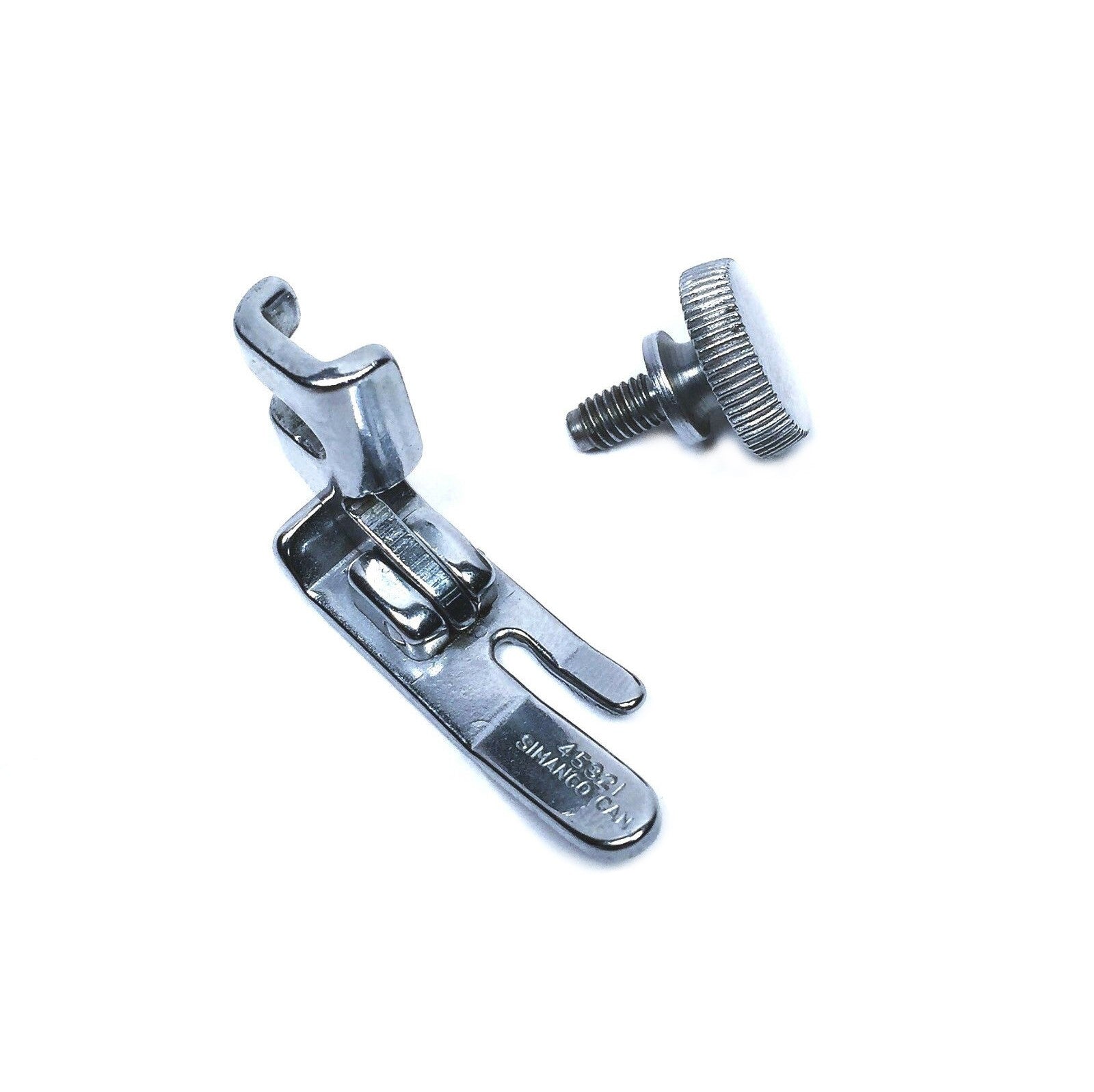 Singer Sewing Machine Low Shank Hinged Presser Foot and Thumb Screw Simanco 45321 221 Featherweight - The Old Singer Shop