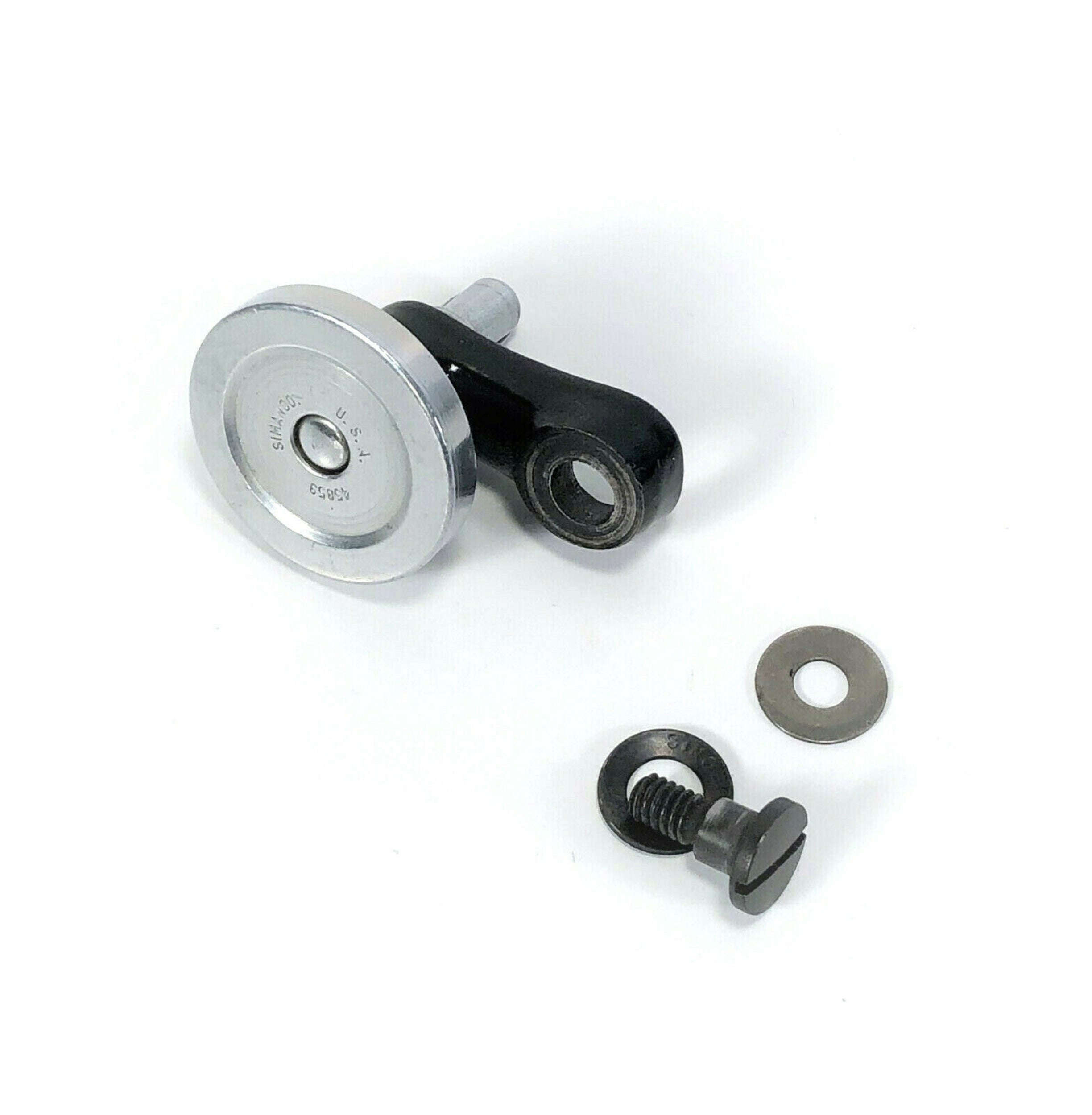 50s Singer 221 222K Featherweight Sewing Machine Solid Bobbin Winder Simanco 45859 - The Old Singer Shop