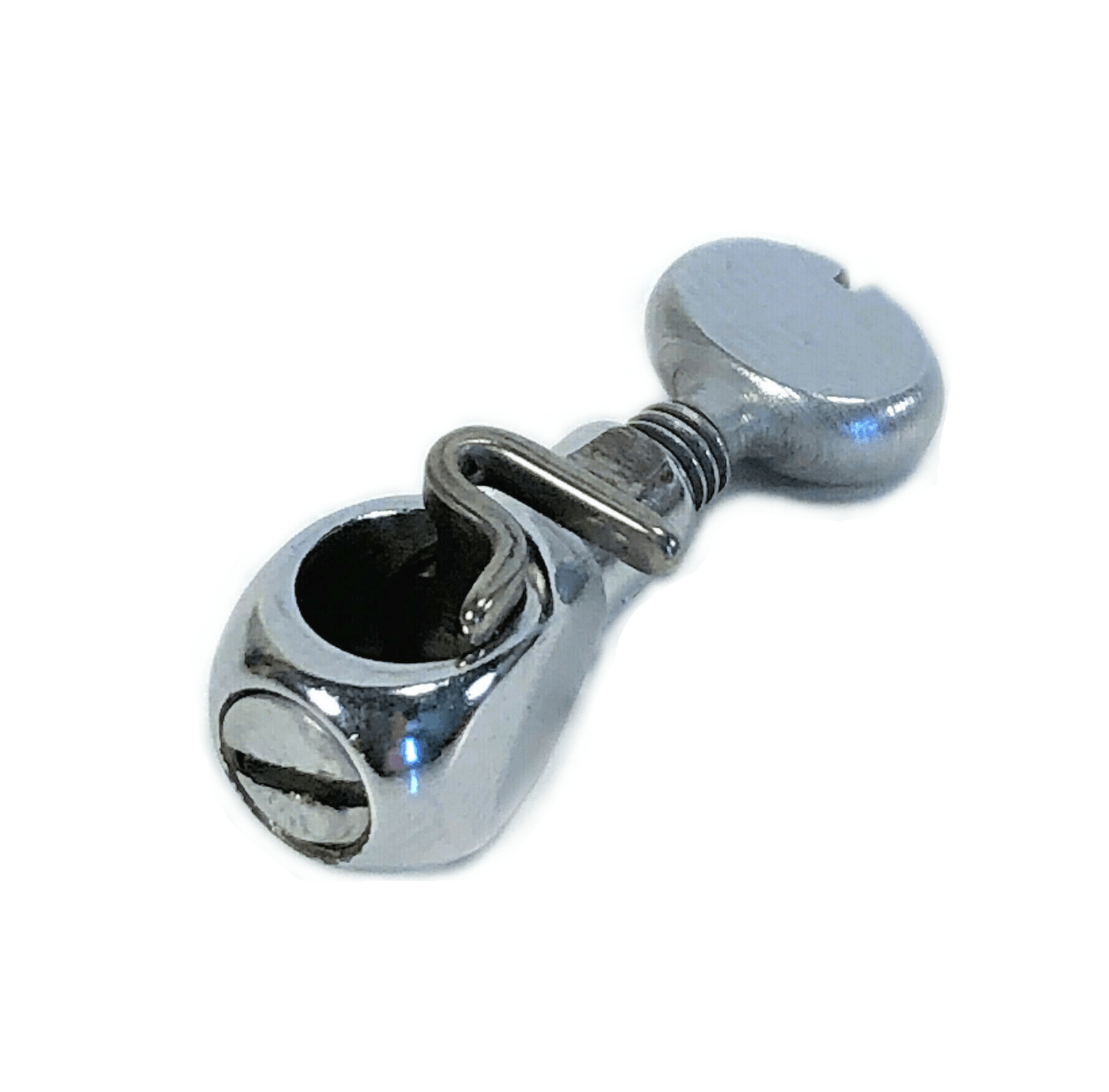 30s Singer 221 Featherweight Needle Clamp w Early Thread Guide Simanco 45878 E - The Old Singer Shop