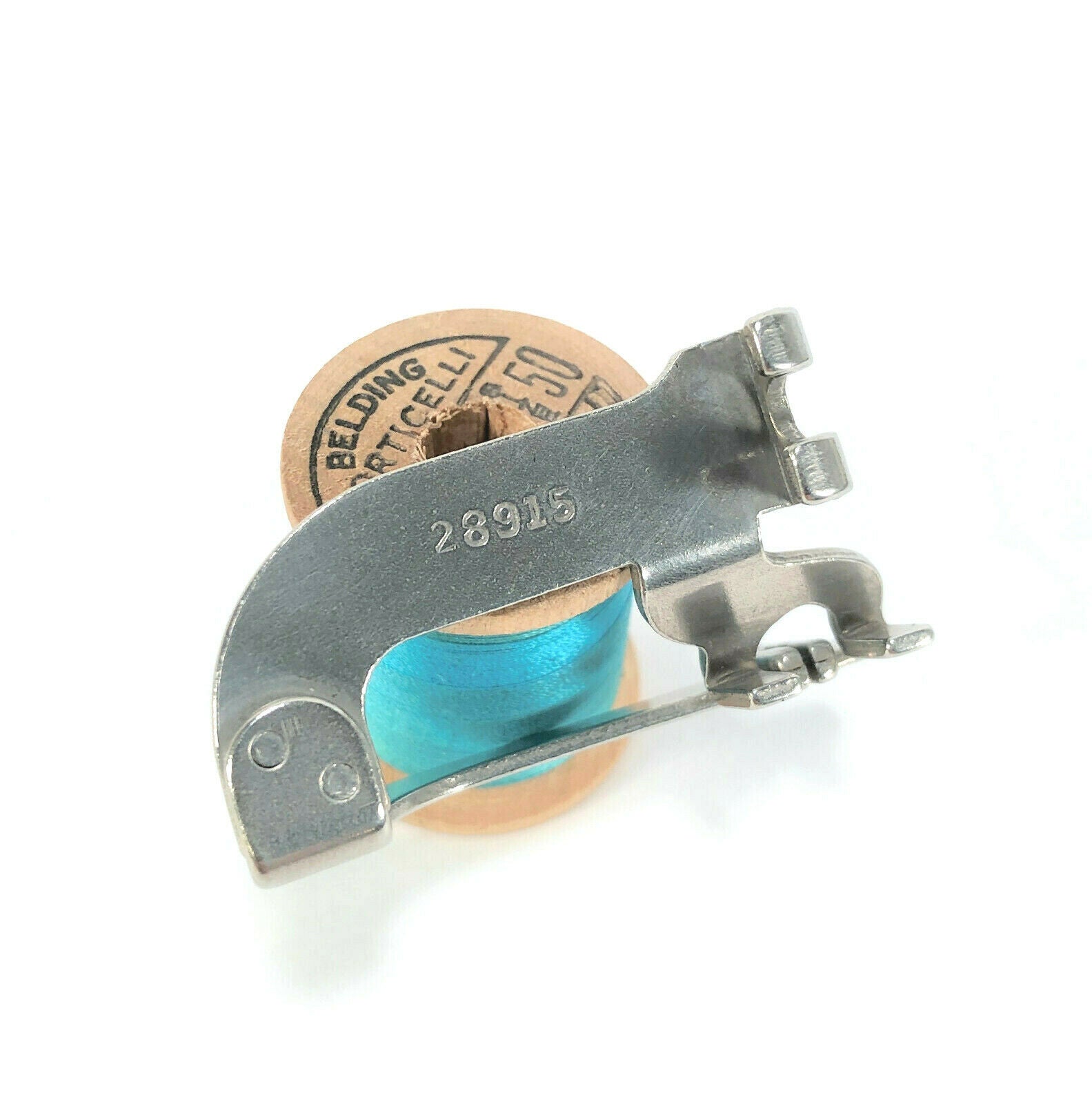 Early Singer Sewing Machine Low Shank Imitation Hemstitching Foot Attachment Simanco 28915 - The Old Singer Shop