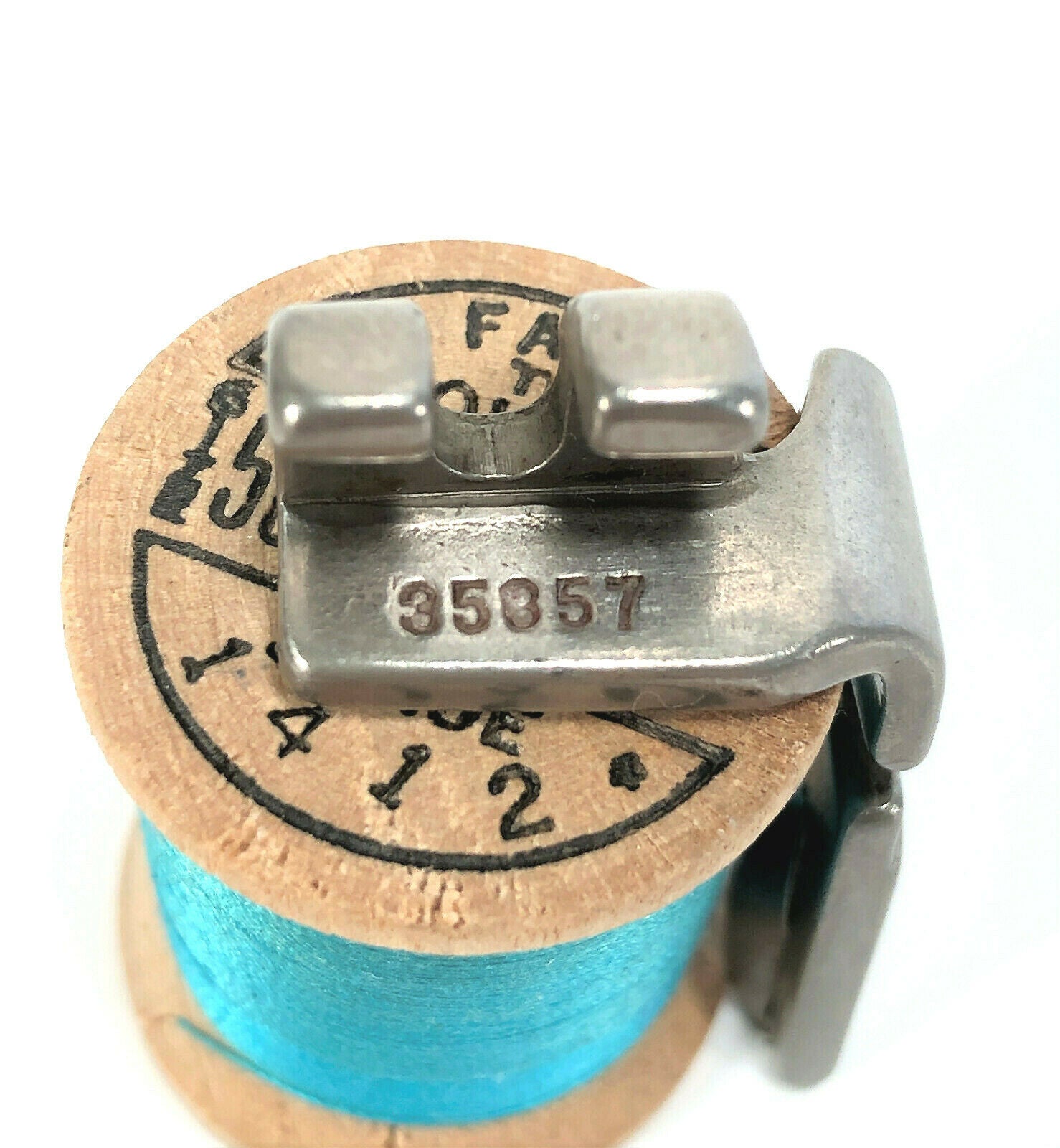 Singer Sewing Machine Low Shank Rolled 1/8" Hemmer Presser Foot Attachment Simanco 35857 - The Old Singer Shop