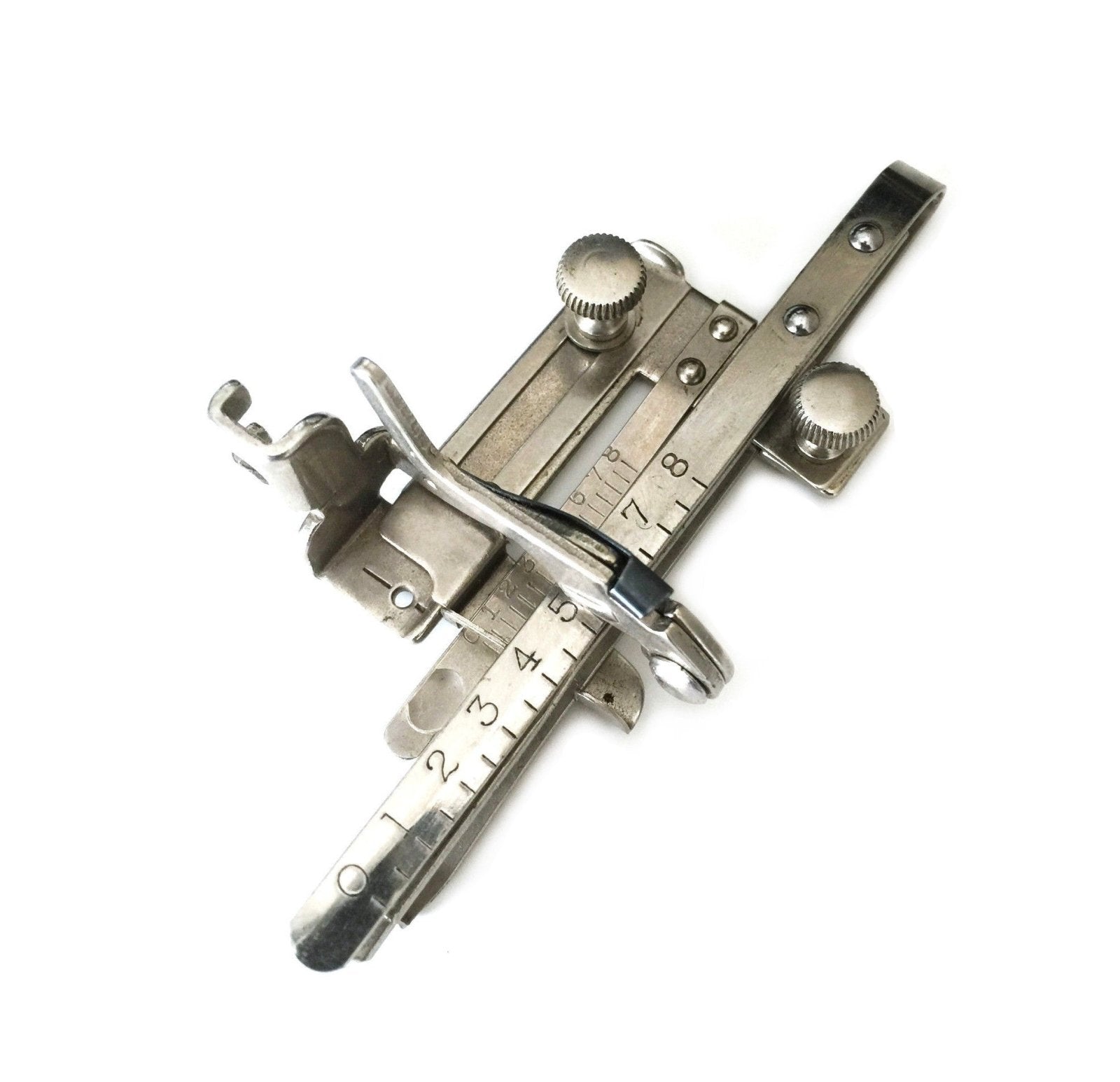 Singer Sewing Machine Low Shank Tucker Foot Attachment Simanco 36583 - The Old Singer Shop