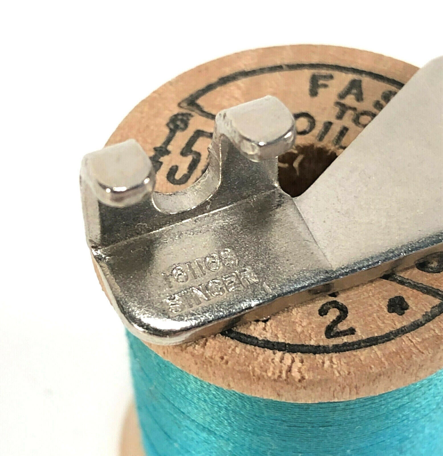 Singer Sewing Machine Slant Shank Button Foot Simanco 161168 - The Old Singer Shop