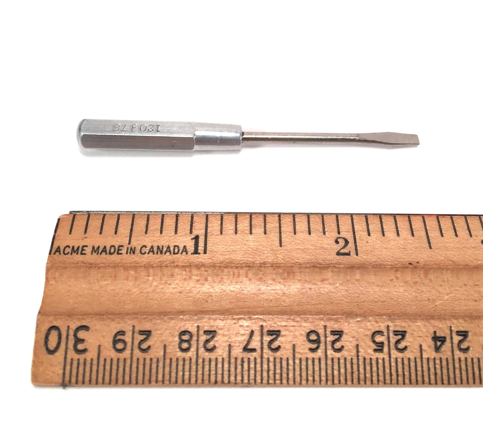 Singer Sewing Machine Small Screwdriver for Bobbin Tension Adjustment Simanco 120378 - The Old Singer Shop