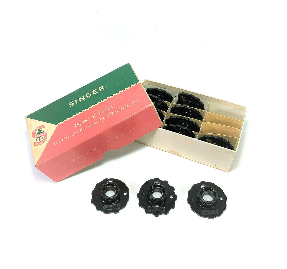 Singer Sewing Machine Top Hat Cams Special Stitch Disc Set 401 403 500
