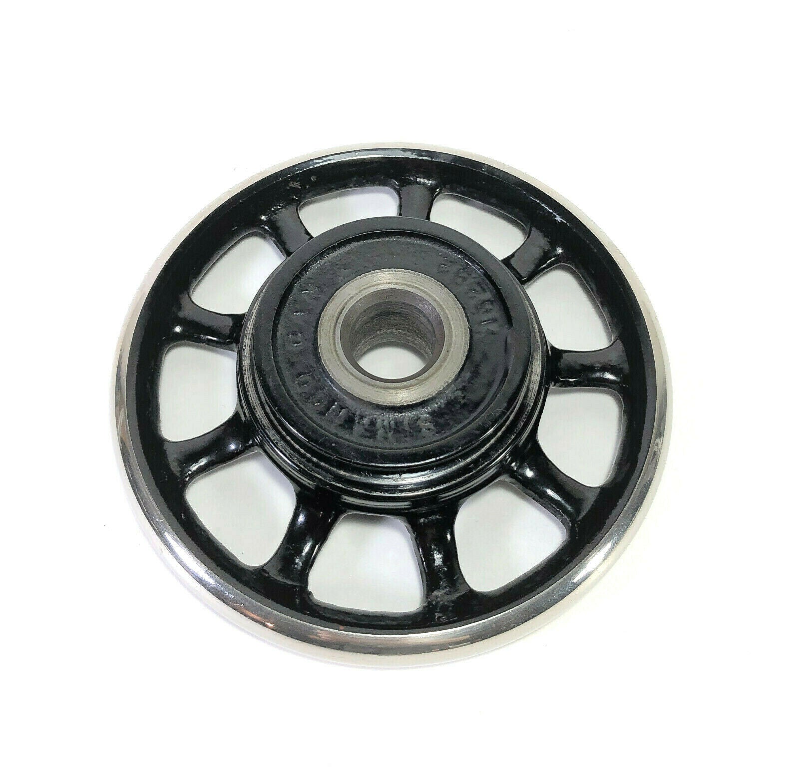 Singer Sewing Machine Spoked Nickel Rim Balance Hand Wheel Simanco 15282 - The Old Singer Shop