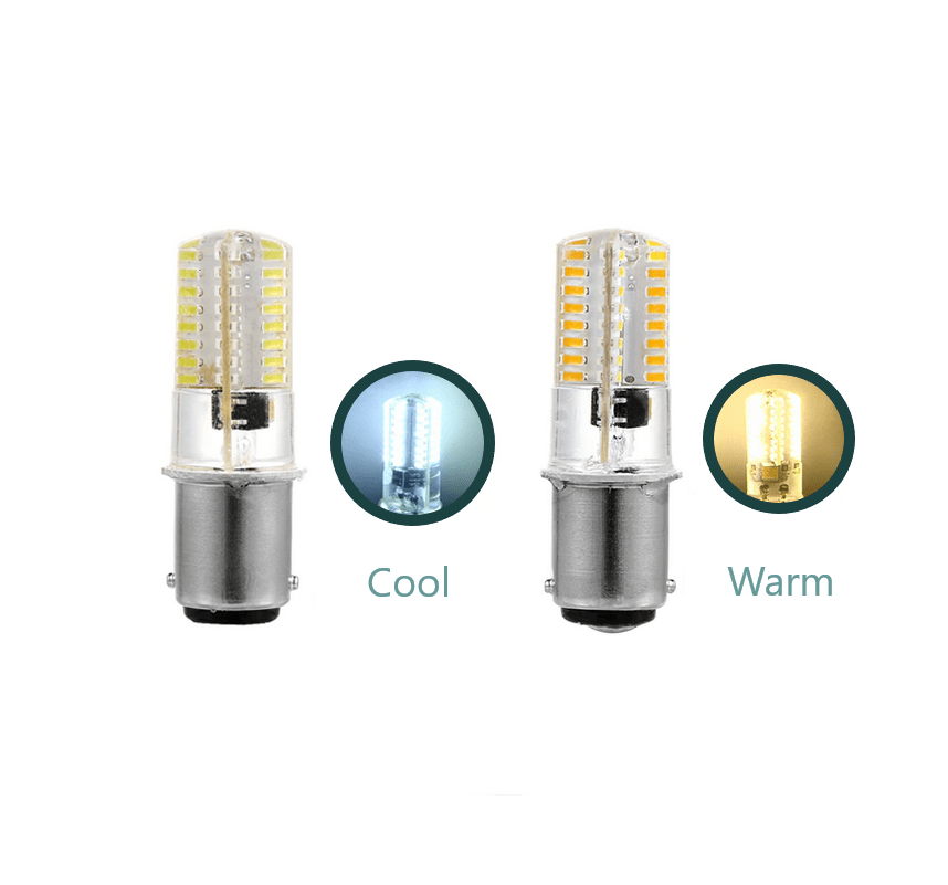 LED B15 Bayonet Base Light Bulb for Singer Sewing Machines 15 66 99 128 221 Featherweight - The Old Singer Shop