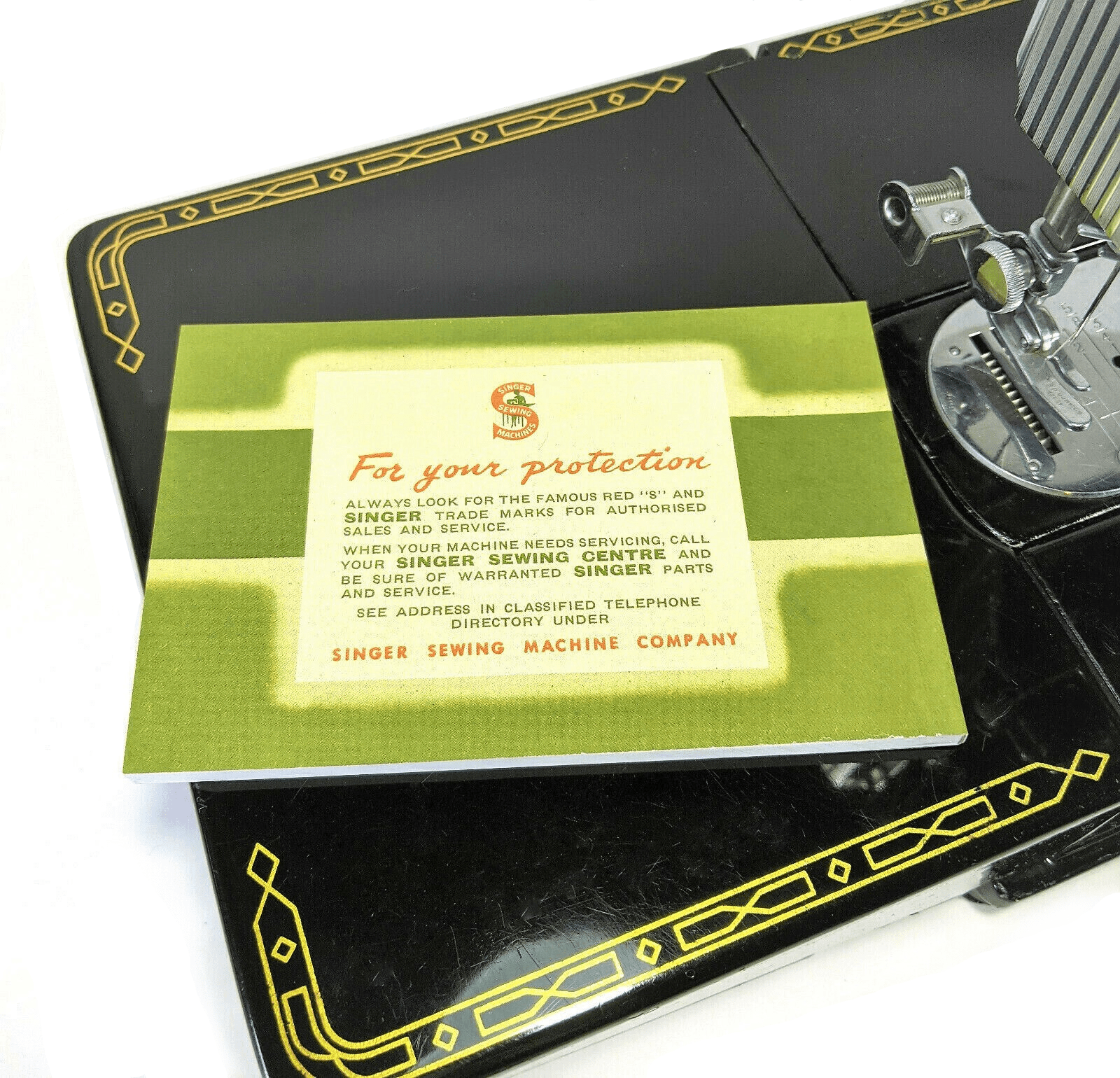 NEW Singer 222K Featherweight Sewing Machine Instruction Manual - The Old Singer Shop