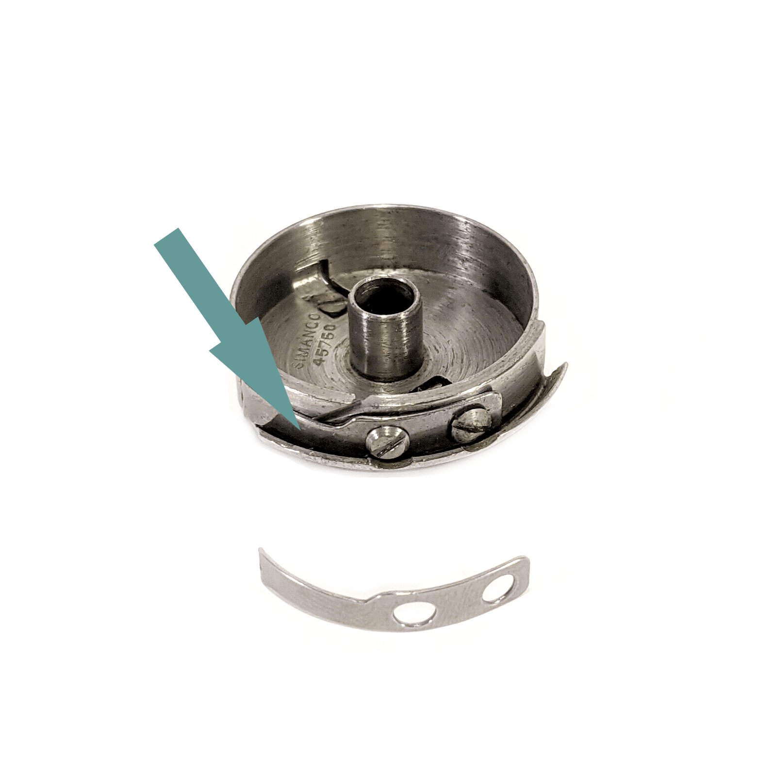 New Tension Spring for Singer 301 221 222K Featherweight Sewing Machine Bobbin Case - The Old Singer Shop