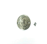 Rare 1932 Singer 15-91 Sewing Machine Silver Badge Emblem Medallion Plate - The Old Singer Shop