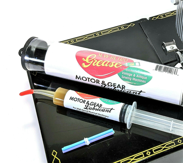 Sew-Retro Grease Motor and Gear Lubricant for Vintage Singer Sewing