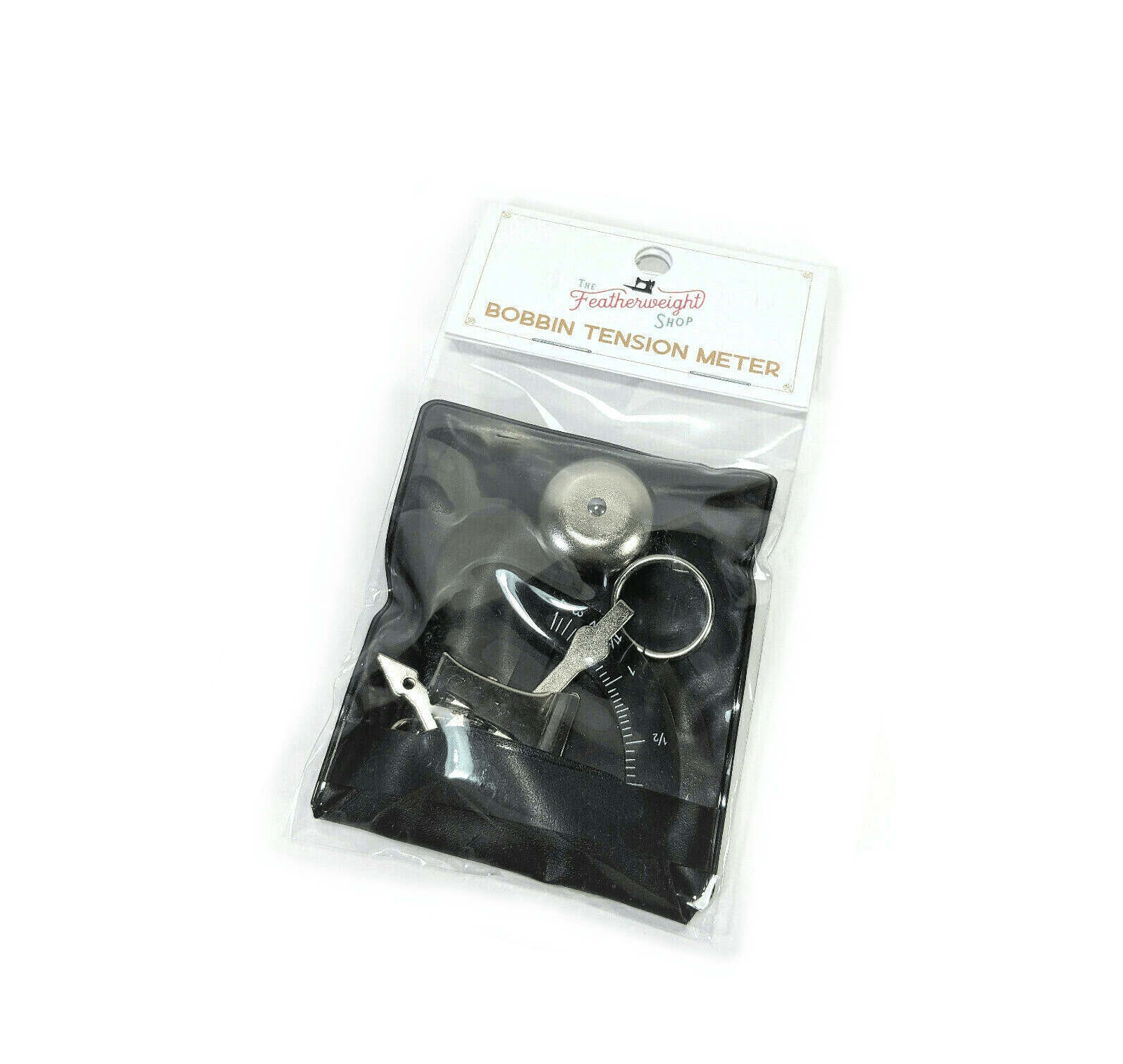 Sewing Machine Bobbin Case Tension Meter Gauge Featherweight 221 222K - The Old Singer Shop