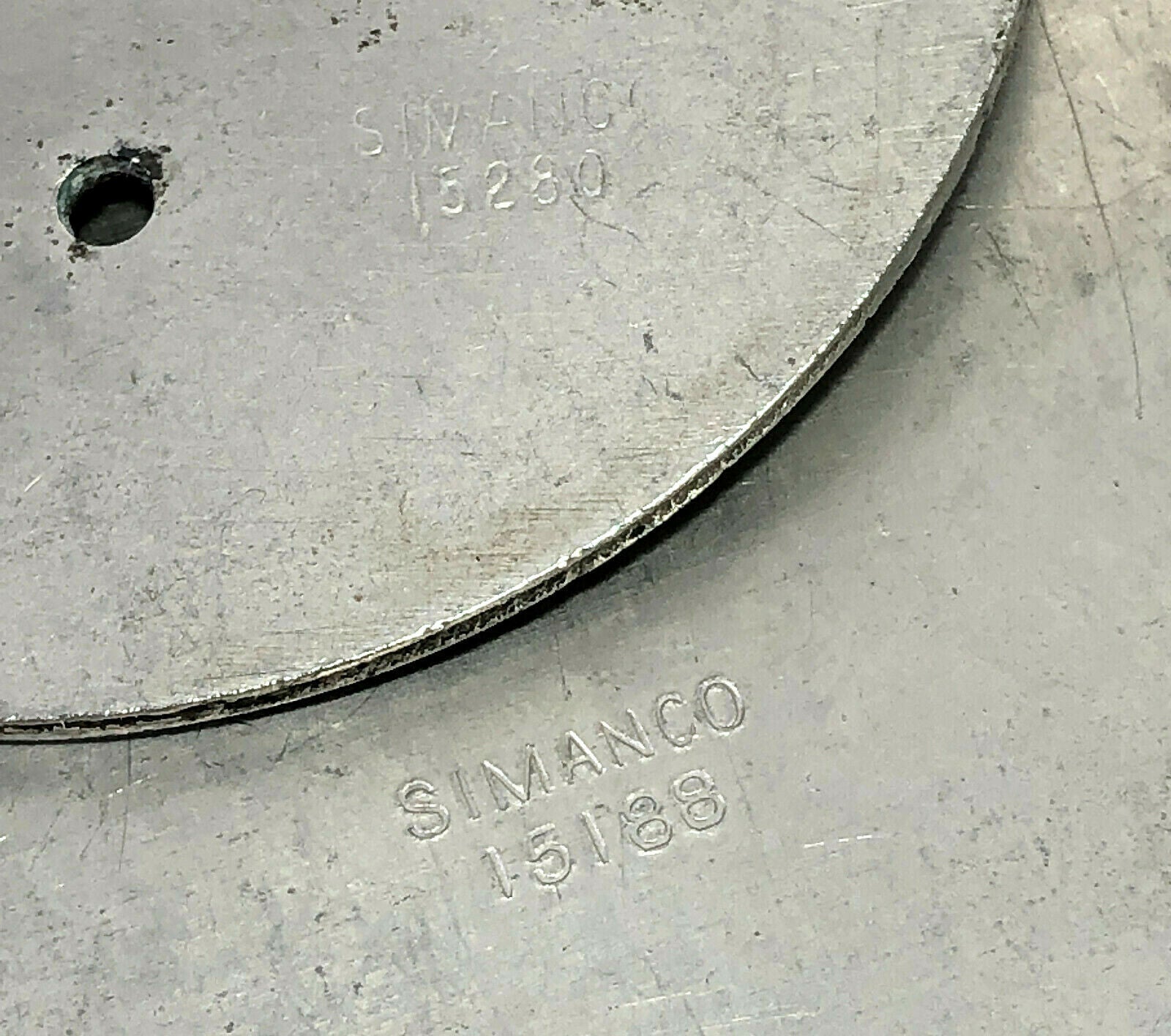 Early Singer 115 Class 15 Sewing Machine Slide and Needle Throat Plate Simanco 15188 15280 - The Old Singer Shop