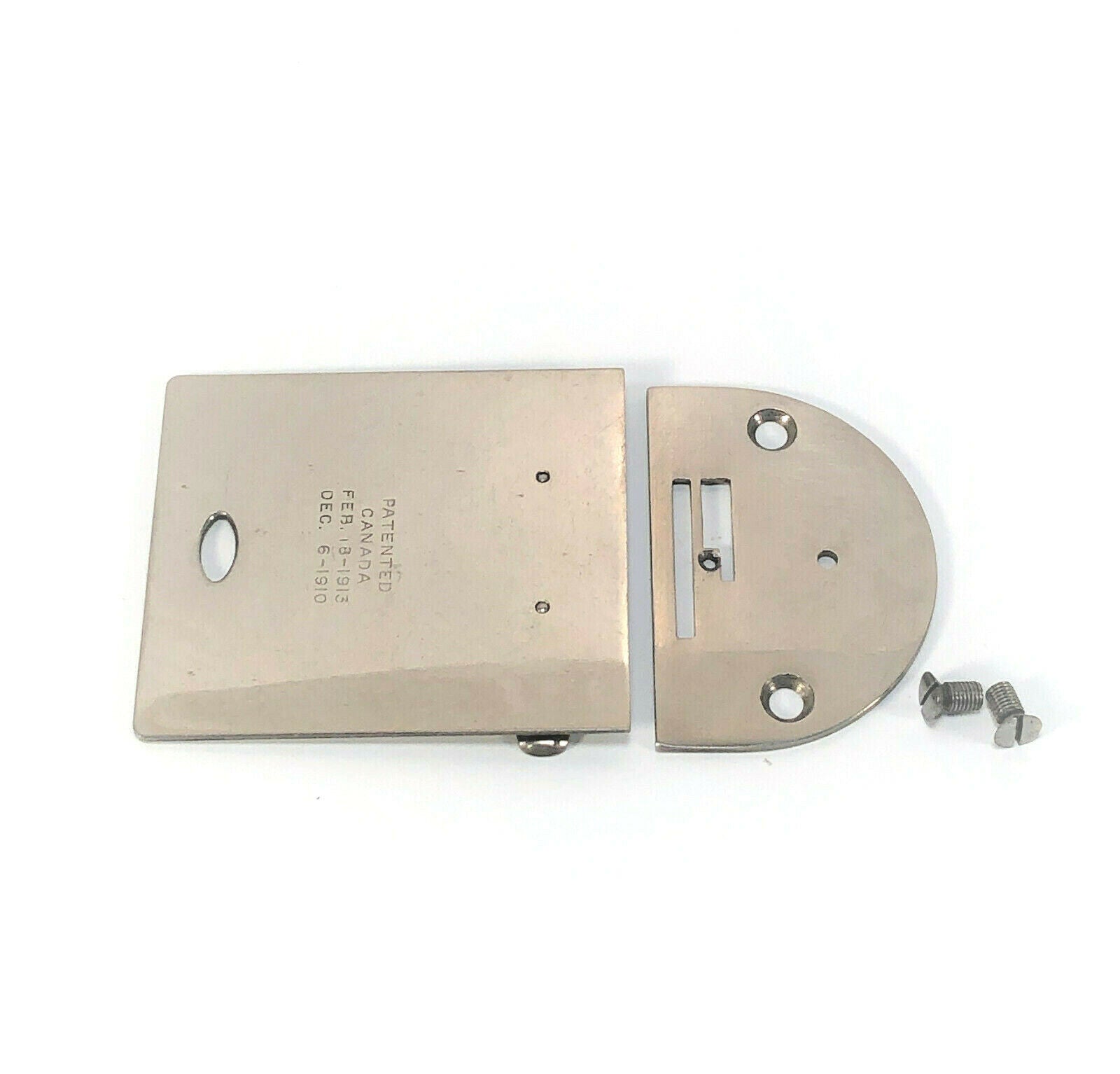 Singer 115 Sewing Machine Throat Needle and Slide Plate Set Simanco 15280 55604 - The Old Singer Shop
