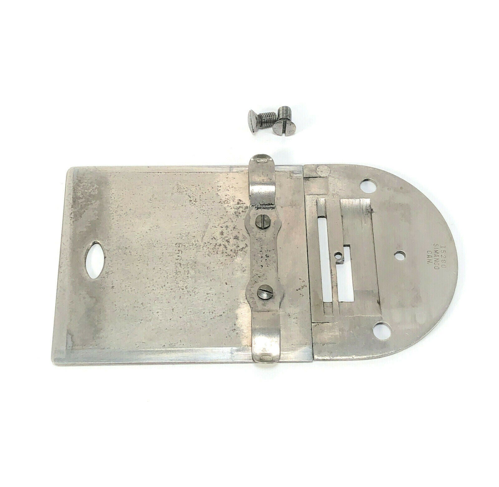 Singer 115 Sewing Machine Throat Needle and Slide Plate Set Simanco 15280 55604 - The Old Singer Shop