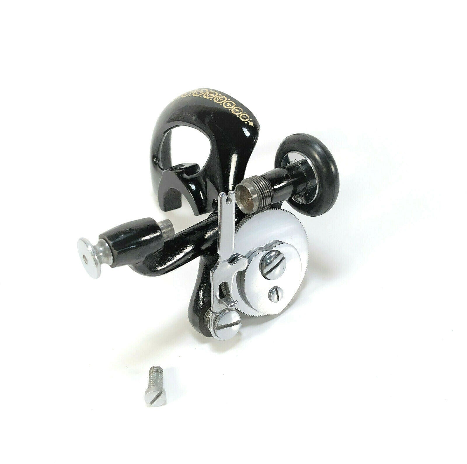 Singer 127 128 Sewing Machine Bobbin Winder Belt Guard Assembly Simanco 55511 CR - The Old Singer Shop