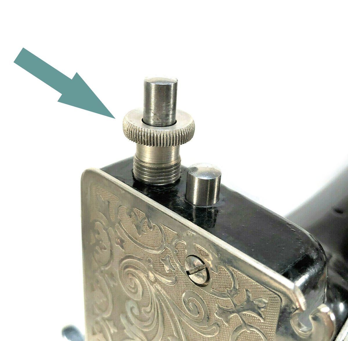 Singer 66 127 128 Presser Bar Pressure Regulating Thumb Screw Knob Simanco 263 The Old Singer Shop