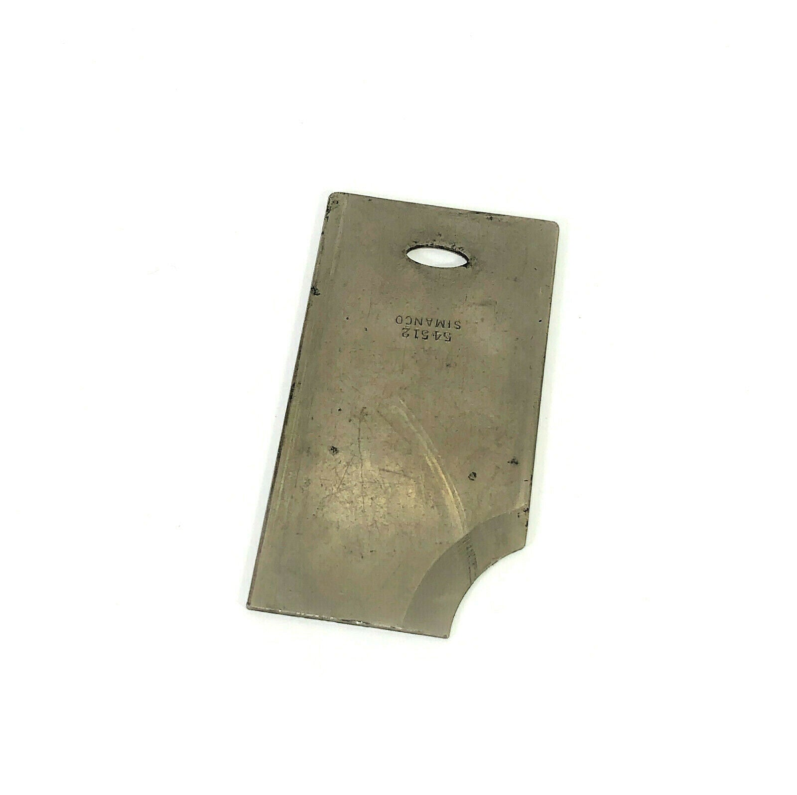 Singer 28 128 Sewing Machine Rear Back Slide Plate in Nickel Simanco 54512 - The Old Singer Shop