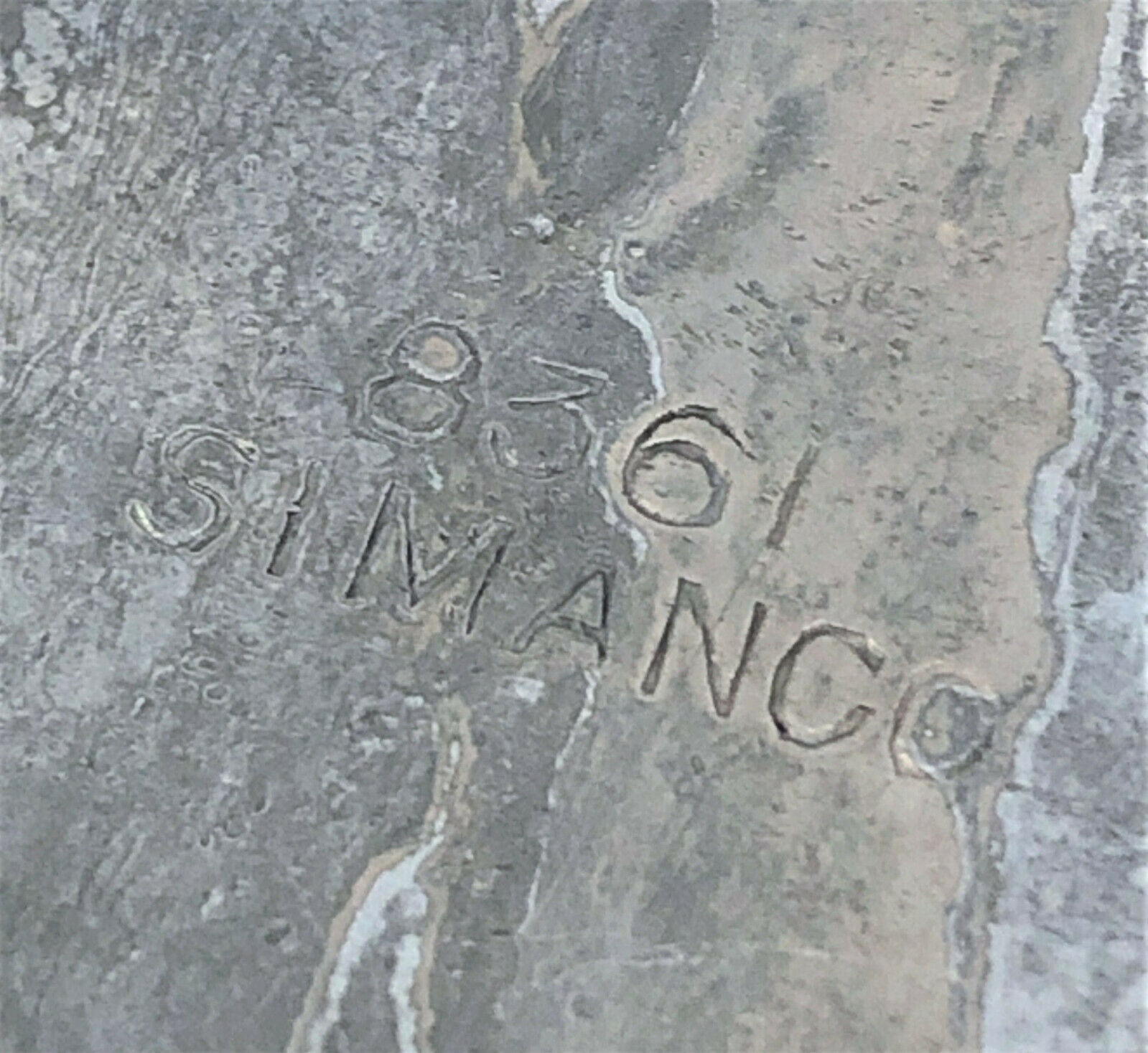 Singer 128 Sewing Machine Grape Face and Rear Cover Plate in Chrome Simanco 8361 54525 - The Old Singer Shop