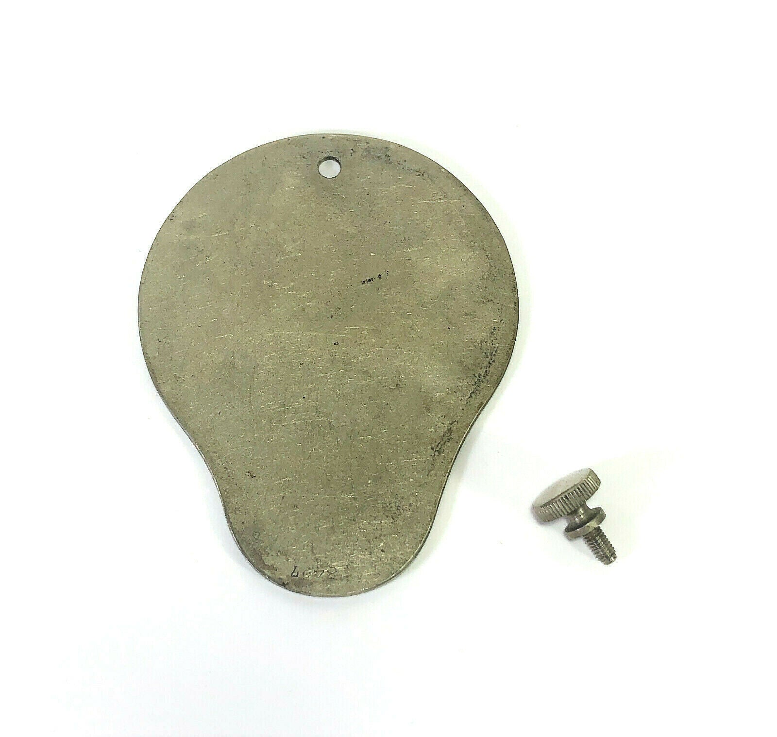 Early Singer 128 Sewing Machine Rear Back Cover Plate Grape Pattern Simanco 8427 - The Old Singer Shop