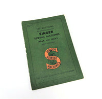 Singer 143w2 143w3 Industrial Sewing Machine Instruction Manual Vintage 1940 AS IS - The Old Singer Shop