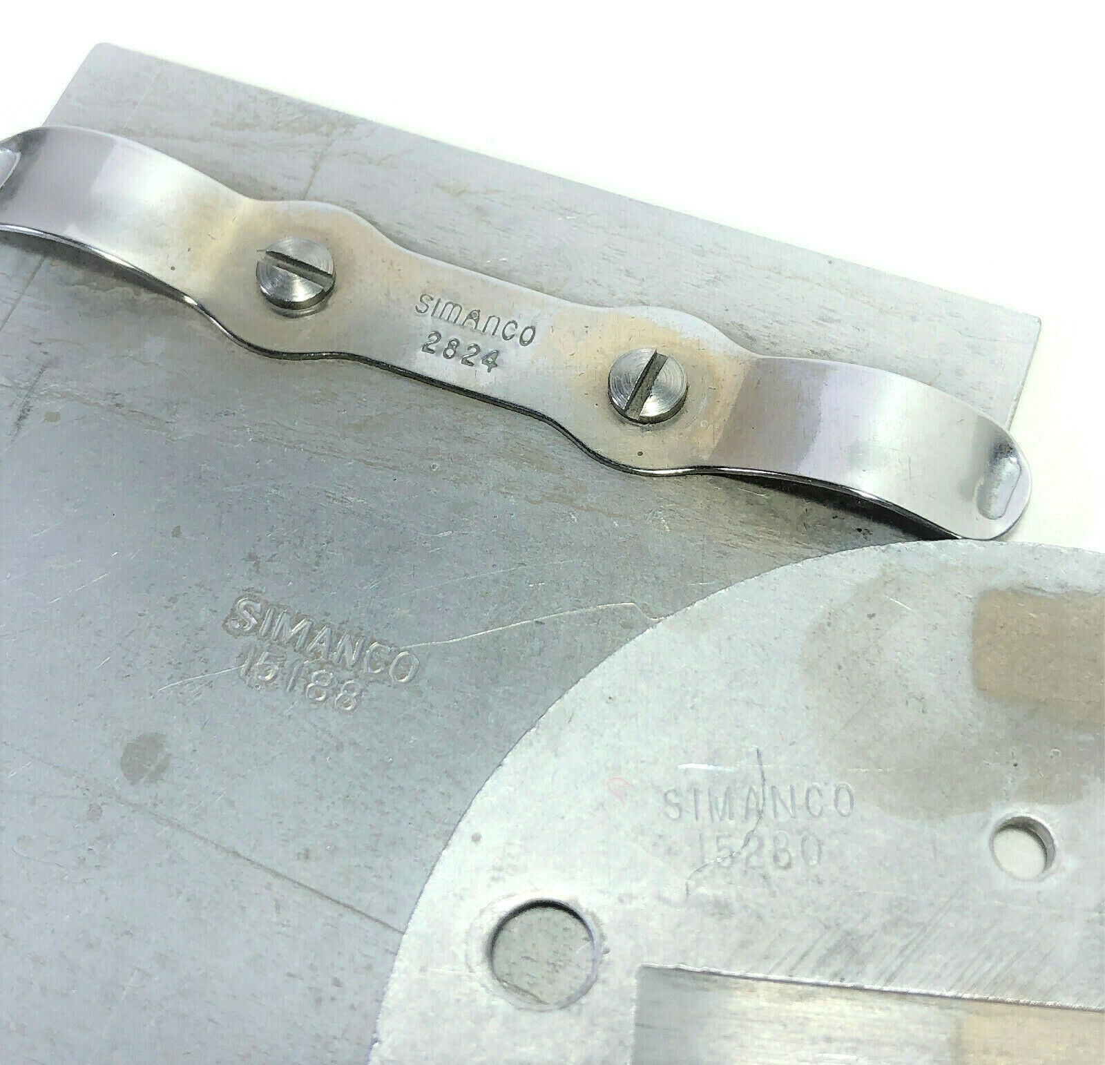 Singer 15 15K Sewing Machine Slide and Needle Throat Plate in Chrome Simanco 15188 15280 - The Old Singer Shop