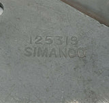 Singer 15 201 Sewing Machine Needle Throat Plate Simanco Part 125319 - The Old Singer Shop