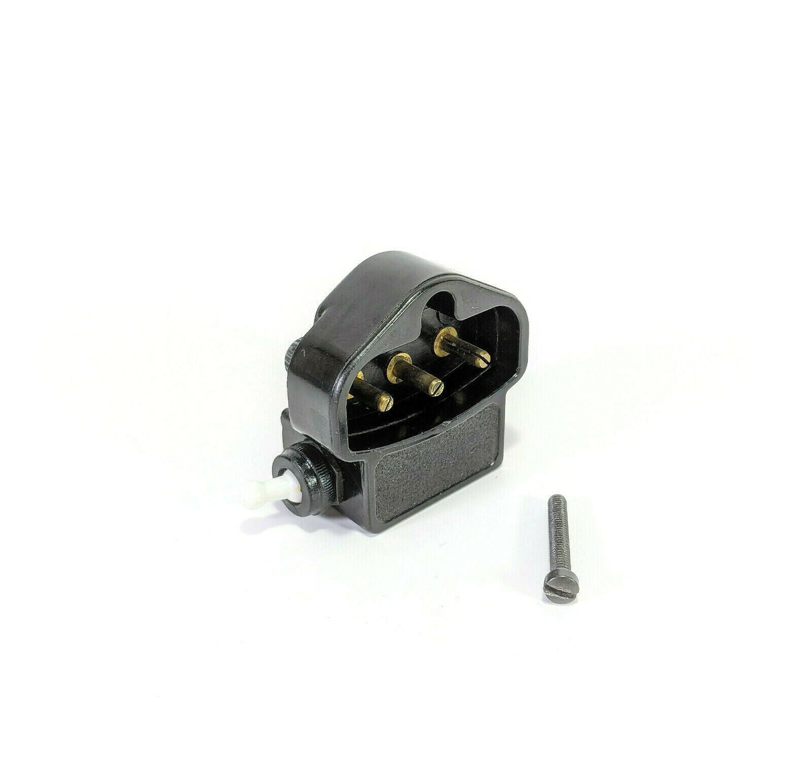 Singer 201 - 2 Sewing Machine 3 Pin Plug Terminal Power Block with Switch Simanco 193935 - The Old Singer Shop