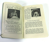 Singer 201 201K Treadle Sewing Machine Instruction Manual Vintage Original - The Old Singer Shop
