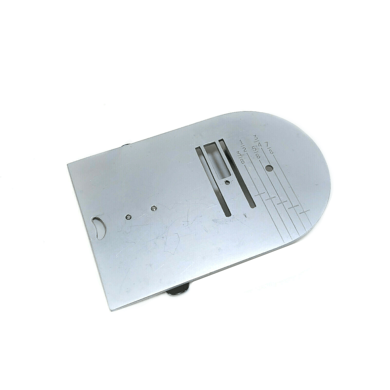 Singer 206 306 319 Sewing Machine Straight Stitch Graduated Throat Needle Plate Simanco 105267 - The Old Singer Shop