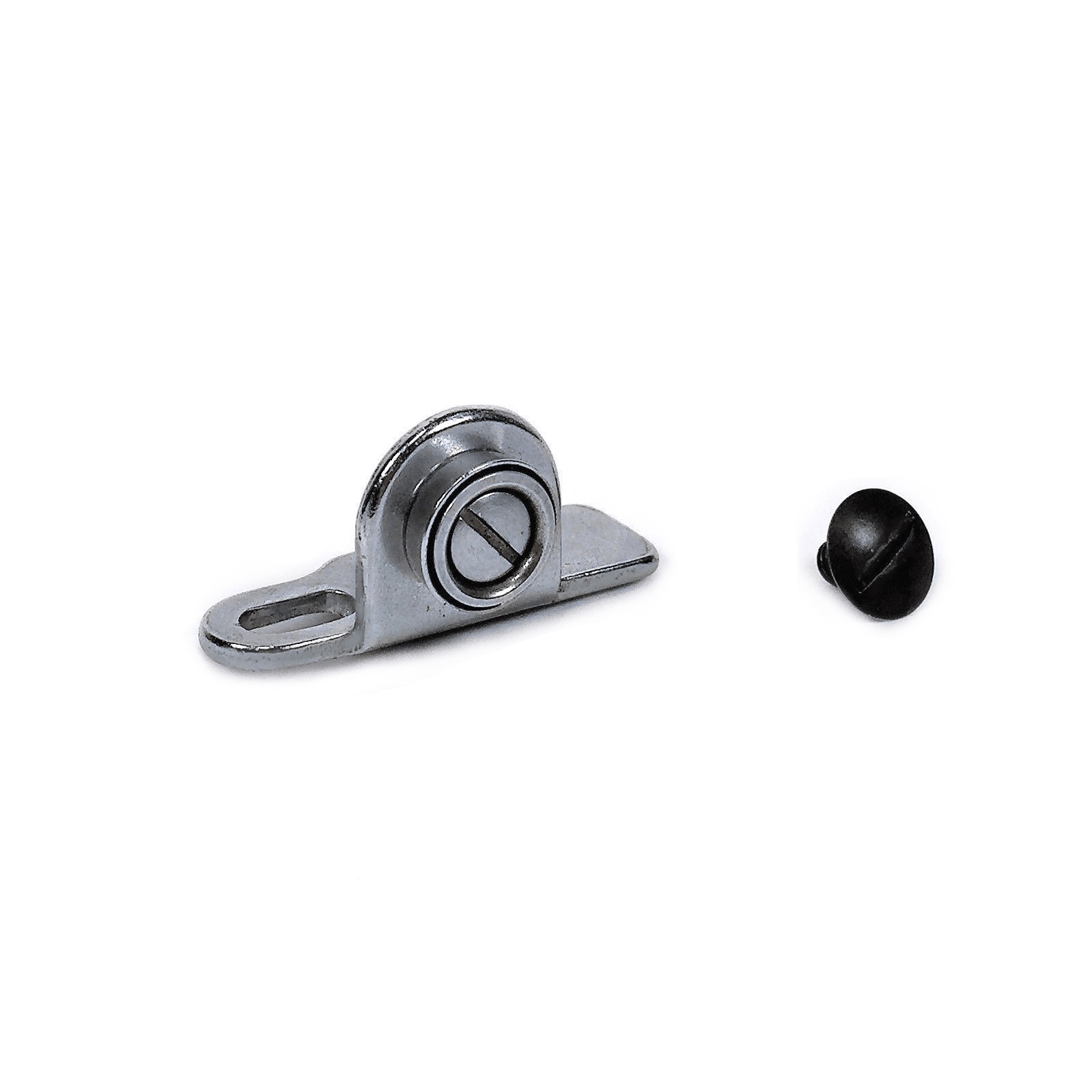 Singer 221 222K Featherweight Sewing Machine Bobbin Winder Thread Tension Guide in Chrome - The Old Singer Shop