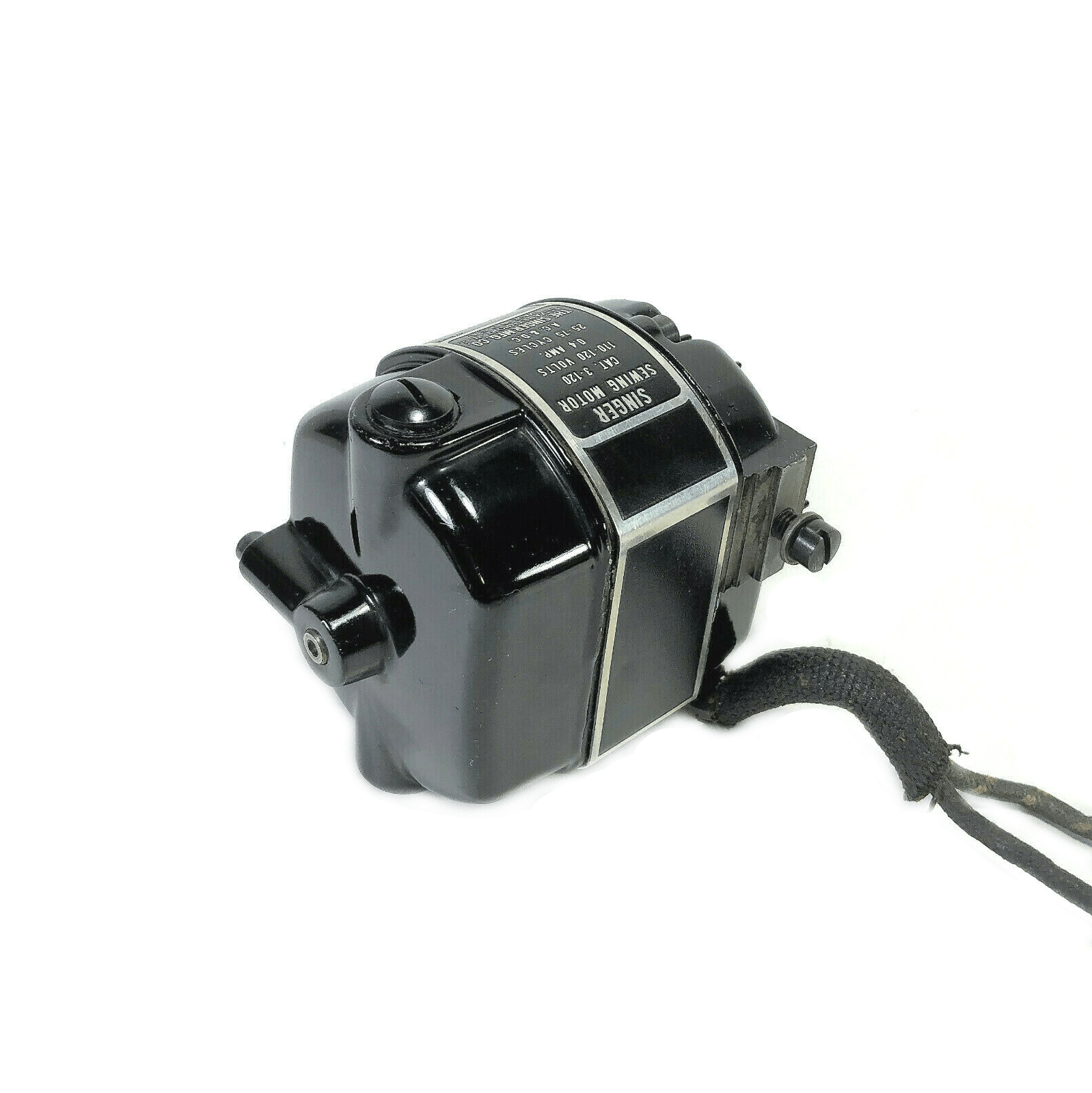 Singer 221 222K Featherweight Sewing Machine Motor Vintage Original Simanco USA CAT 3 - 120 - The Old Singer Shop