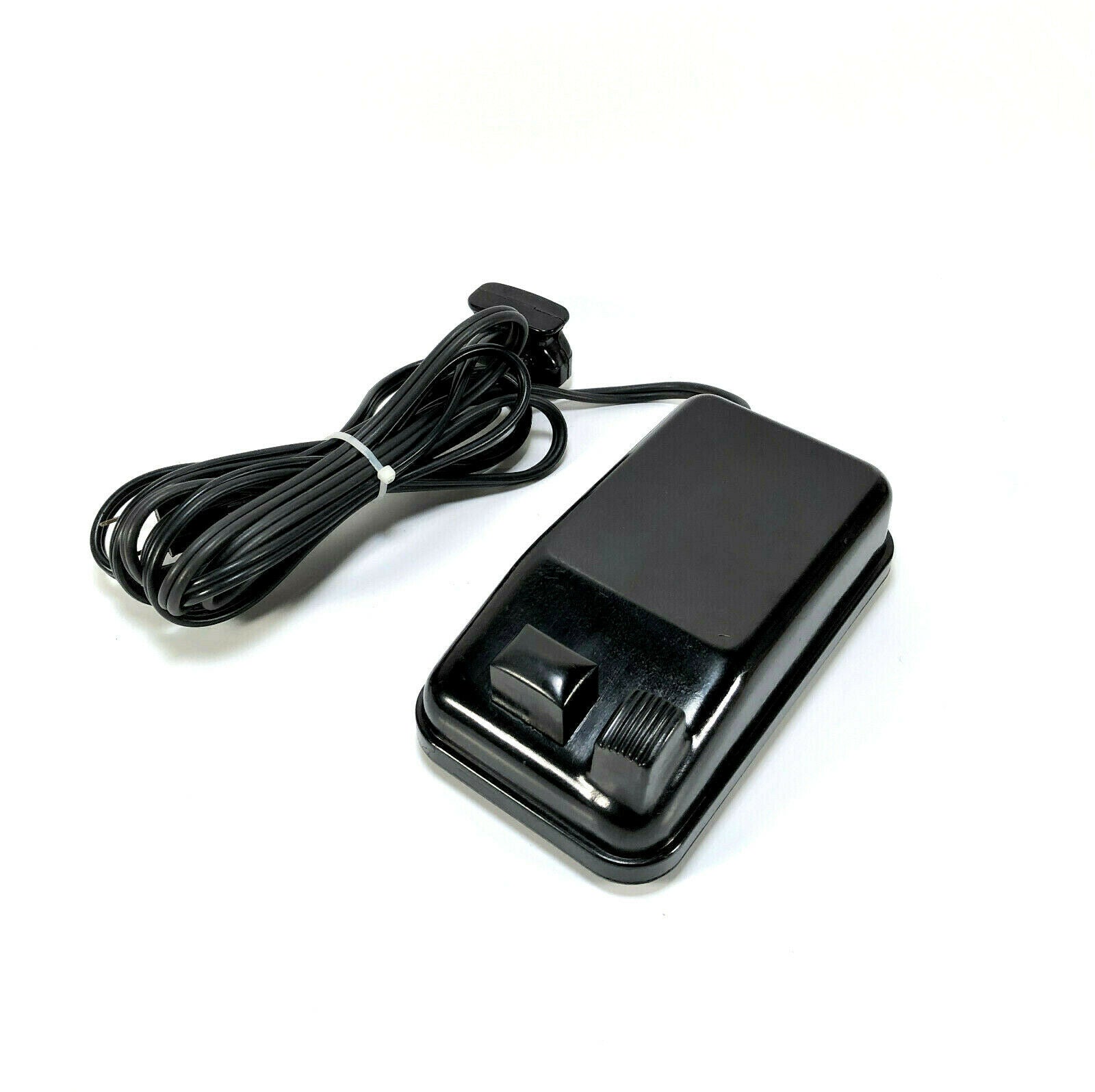 Singer Featherweight 221 Bakelite Foot Pedal Speed Controller w Bakelite Plug Simanco 194584 - The Old Singer Shop