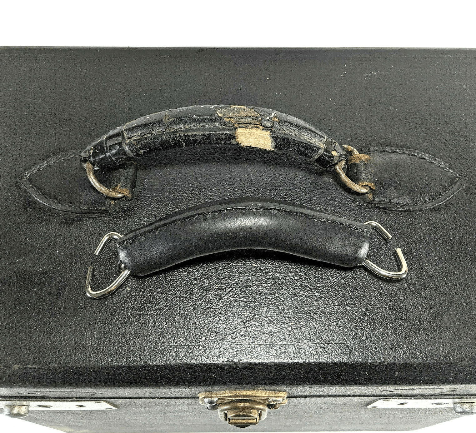 Singer 221 Featherweight D Ring Leather Handle for Early Carry Case New Replacement - The Old Singer Shop