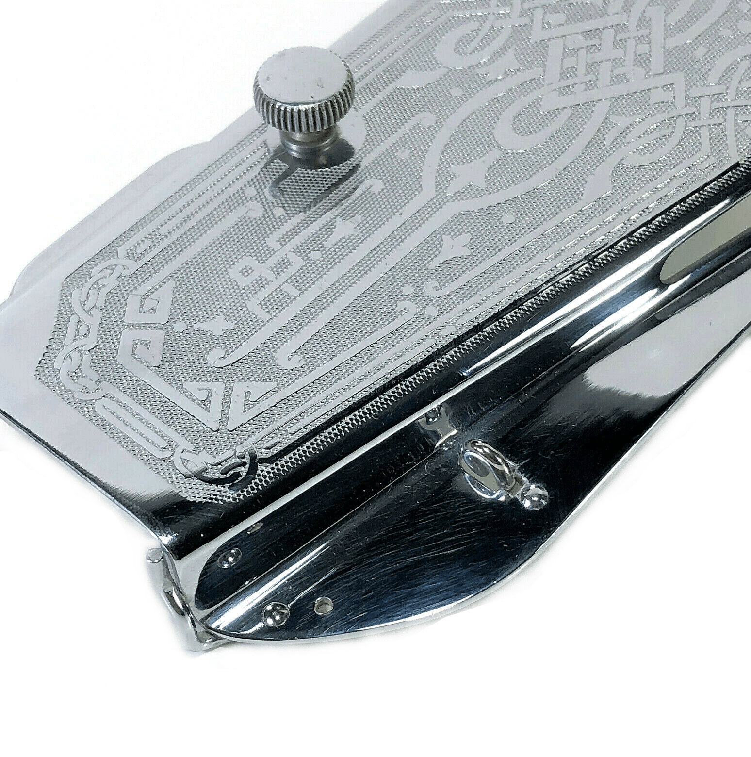 Early Singer 221 Featherweight Sewing Machine Scroll Face Plate c.1934 - 37 Simanco 45718 - The Old Singer Shop