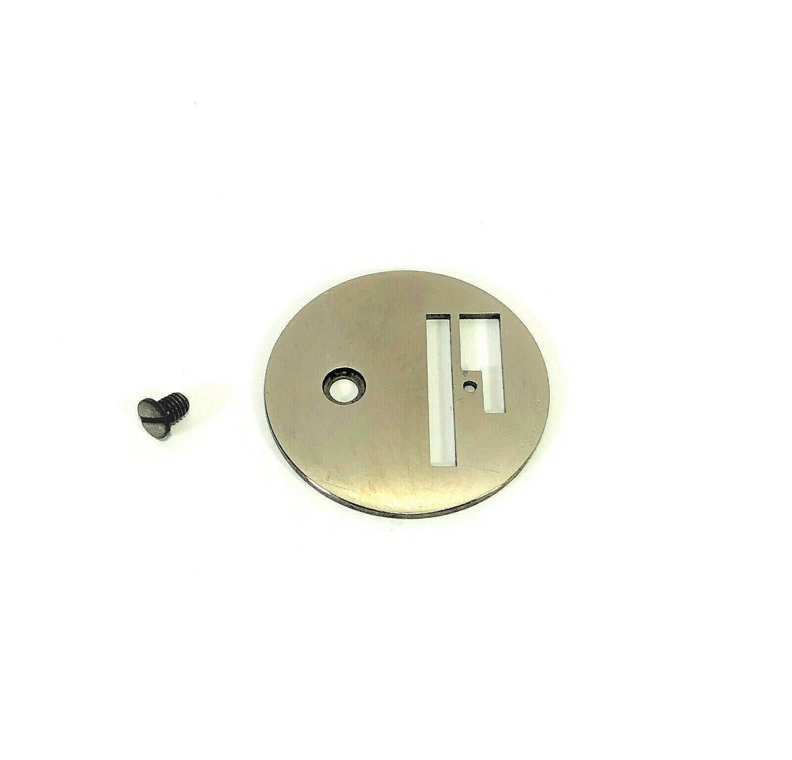 Singer 27 127 28 128 Sewing Machine Throat Needle Plate Cover in Nickel Simanco 8323 - The Old Singer Shop