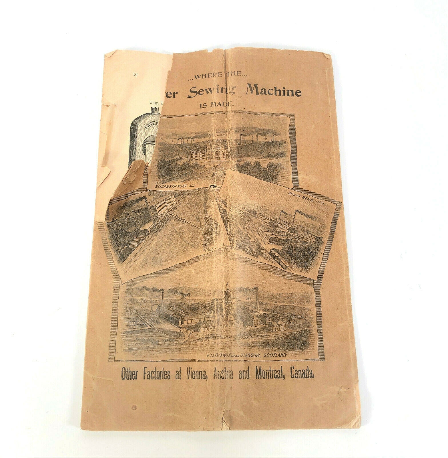 Singer 27 Vibrating Shuttle No 2 Sewing Machine Instruction Manual 1899 Vintage Original - The Old Singer Shop